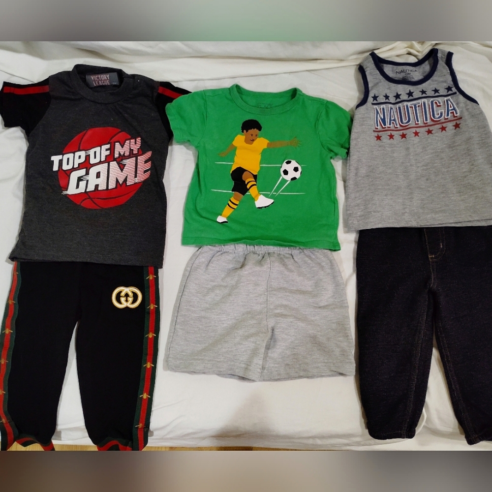 Toddler Clothes Lot 12-18 Months Gucci, Nautica, Carter's, and More!!